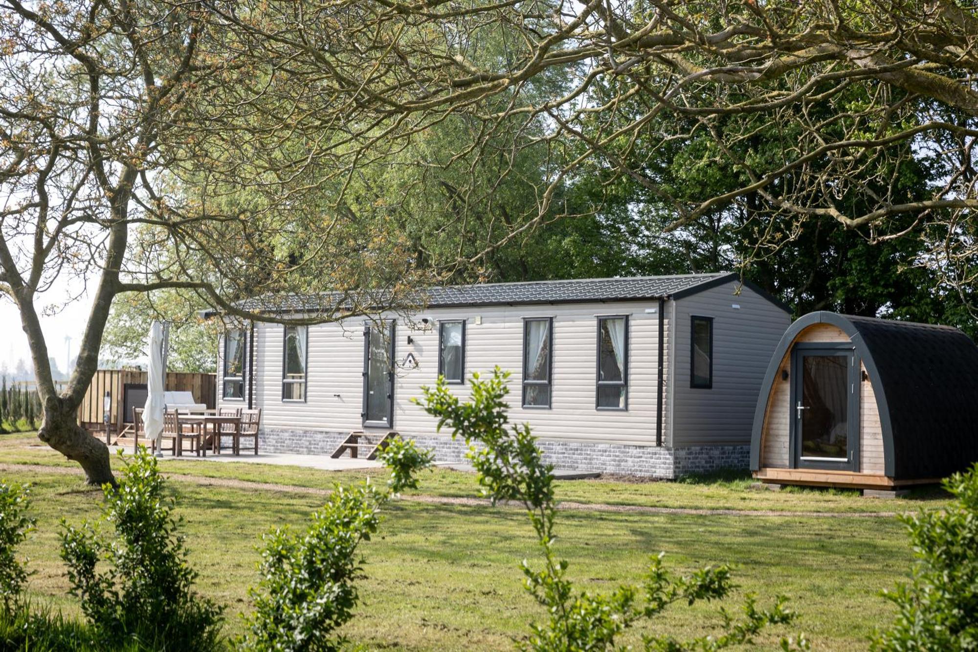 Hof Nieuwerkerk Chalet 1 아르네마위던 외부 사진